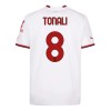AC Milan Tonali 8 Matchtröjor Borta Fotbollströja 2022-2023
